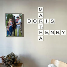 Load image into Gallery viewer, Scrabble Letter Accent Wall Crossword Decor Bundles
