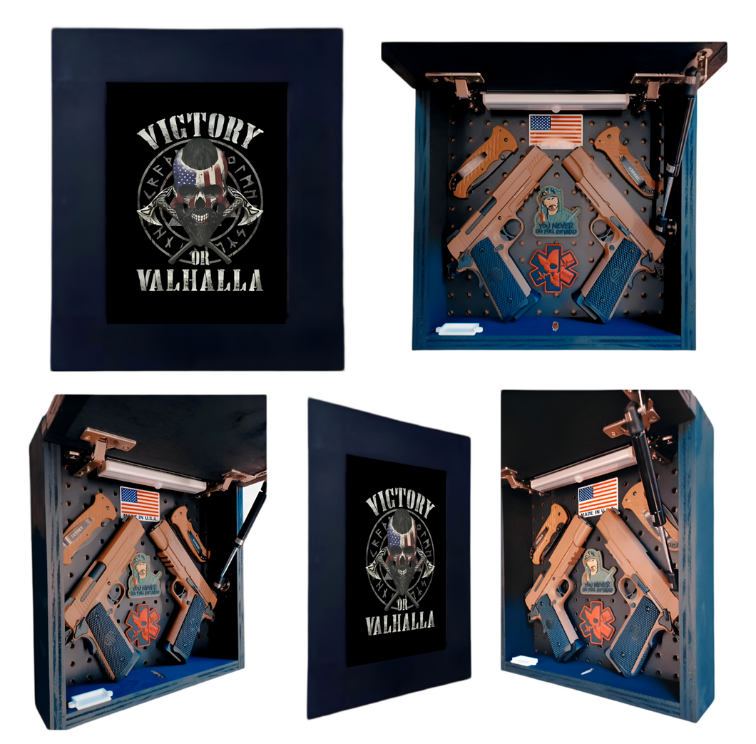 Vikings Victory Deluxe Gun Concealment Picture Frame