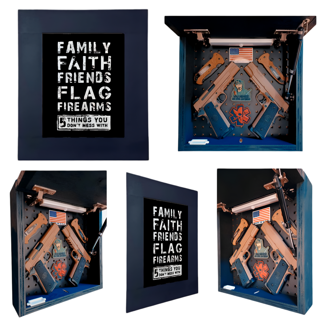 The Five Deluxe Gun Concealment Picture Frame