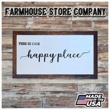 Load image into Gallery viewer, Happy Place Deluxe Handgun Concealment Wall Art
