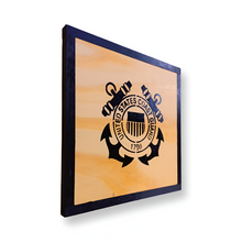 Load image into Gallery viewer, US Coast Guard Deluxe Handgun Concealment Wall Art
