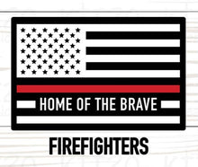 Load image into Gallery viewer, Large Charred Deluxe Pick Your Design Thin Line Concealment Flags Wall Art 2.0
