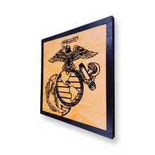 Load image into Gallery viewer, US Marines Deluxe Handgun Concealment Wall Art
