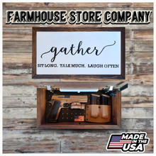 Load image into Gallery viewer, Gather Deluxe Handgun Concealment Wall Art
