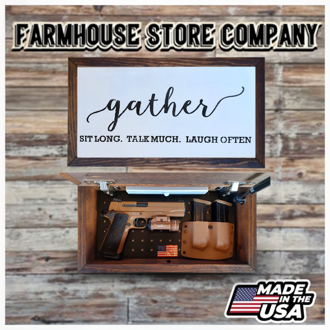 Gather Deluxe Handgun Concealment Wall Art
