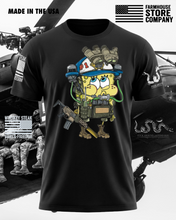 Load image into Gallery viewer, Tactical SpongeBob Patriotic T-Shirt
