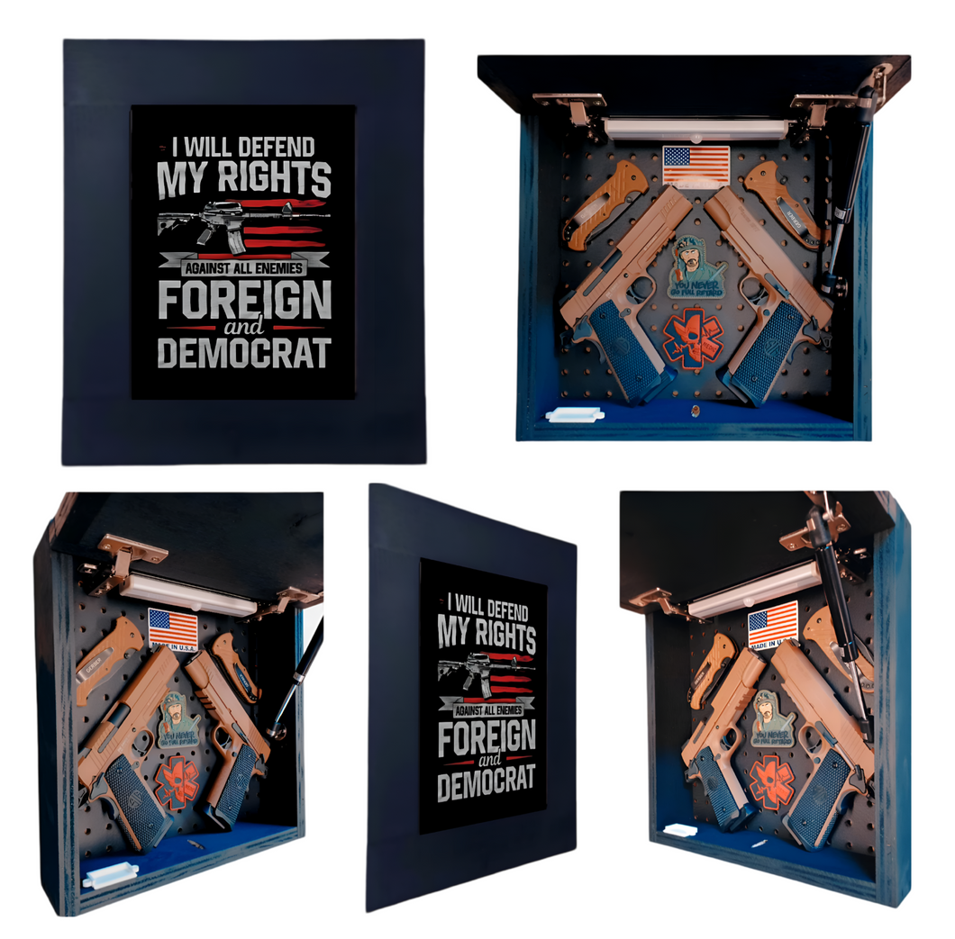 My Rights Deluxe Gun Concealment Picture Frame