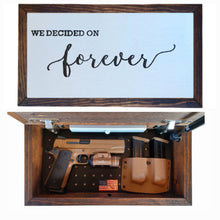 Load image into Gallery viewer, Forever Deluxe Handgun Concealment Wall Art
