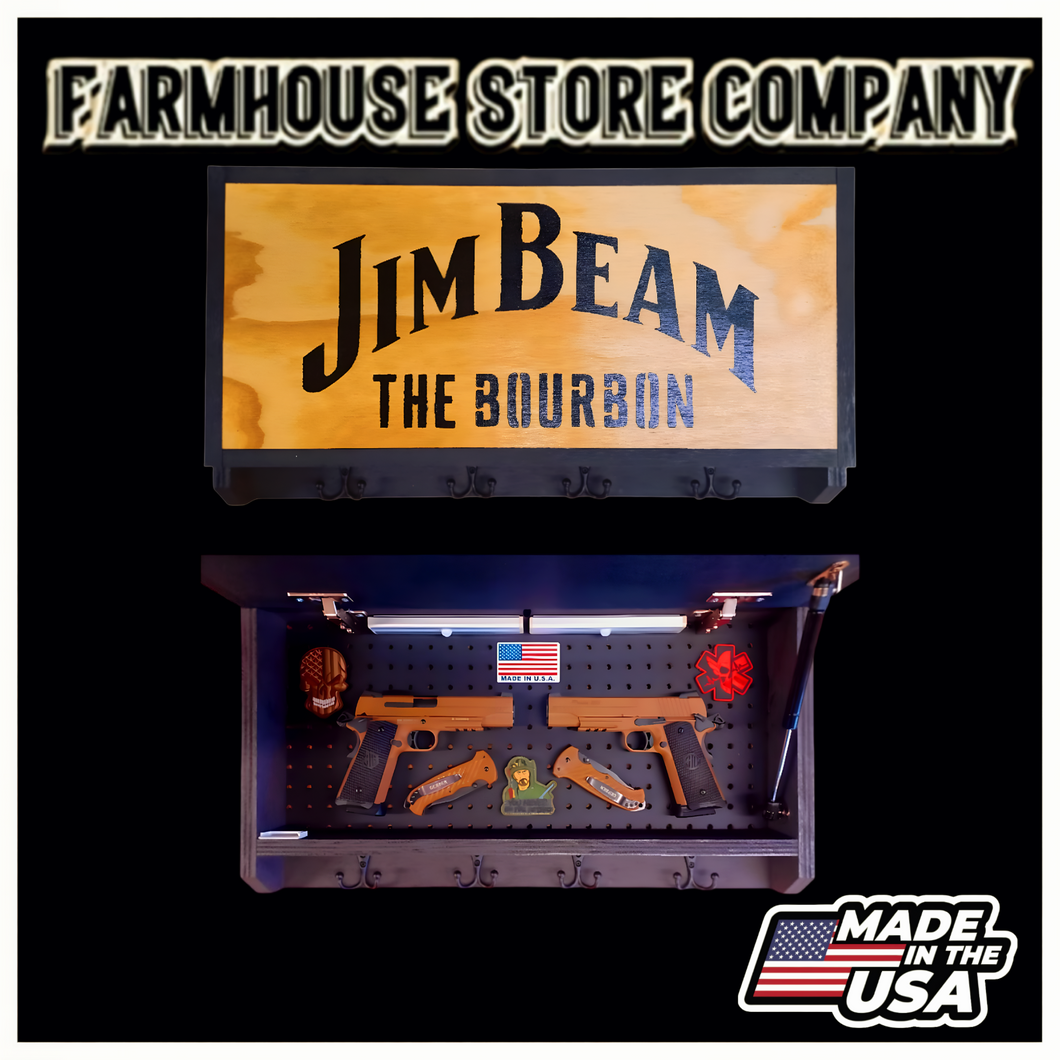 Jim Beam Deluxe Handgun Concealment Coat Rack 2.0