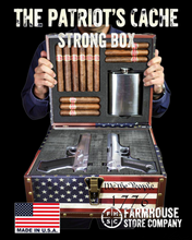 Load image into Gallery viewer, The Patriot's Cache Strong Box Old Glory &amp; US Army Design
