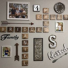 Load image into Gallery viewer, Scrabble Letter Accent Wall Crossword Decor Bundles

