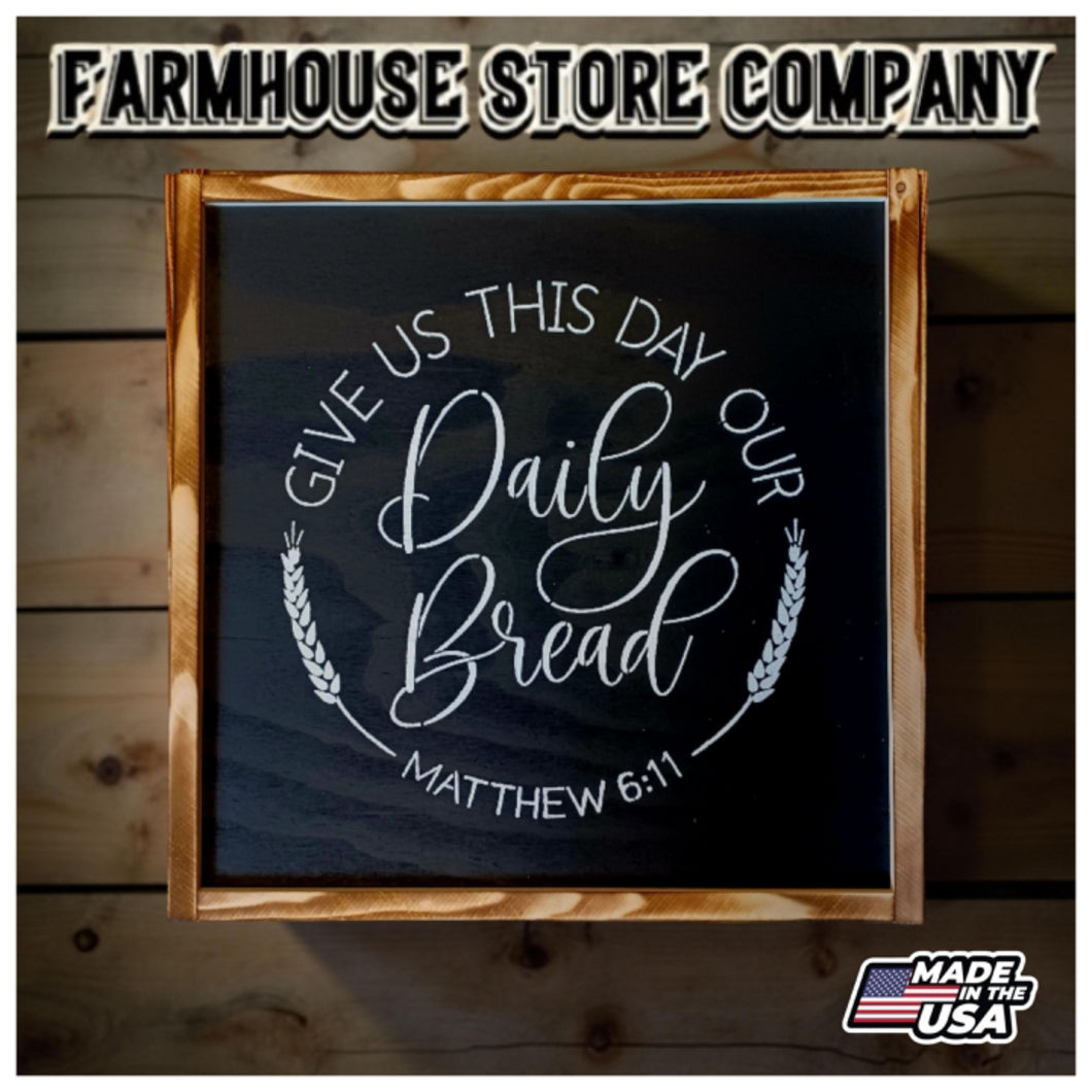 Daily Bread Deluxe Handgun Concealment Wall Art