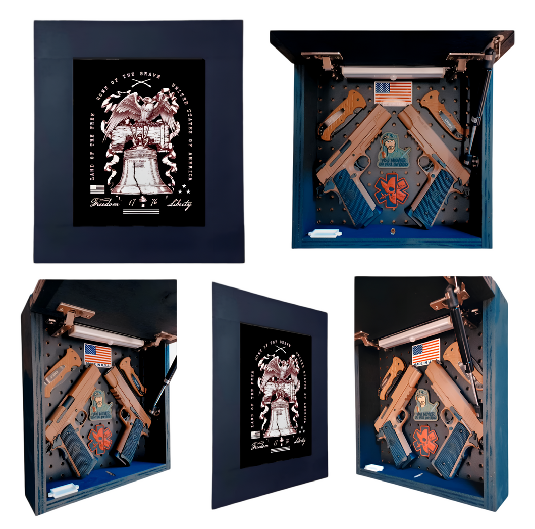 Liberty Bell Deluxe Gun Concealment Picture Frame