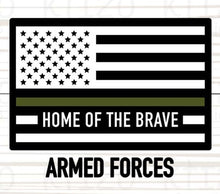Load image into Gallery viewer, Large Charred Deluxe Pick Your Design Thin Line Concealment Flags Wall Art 2.0
