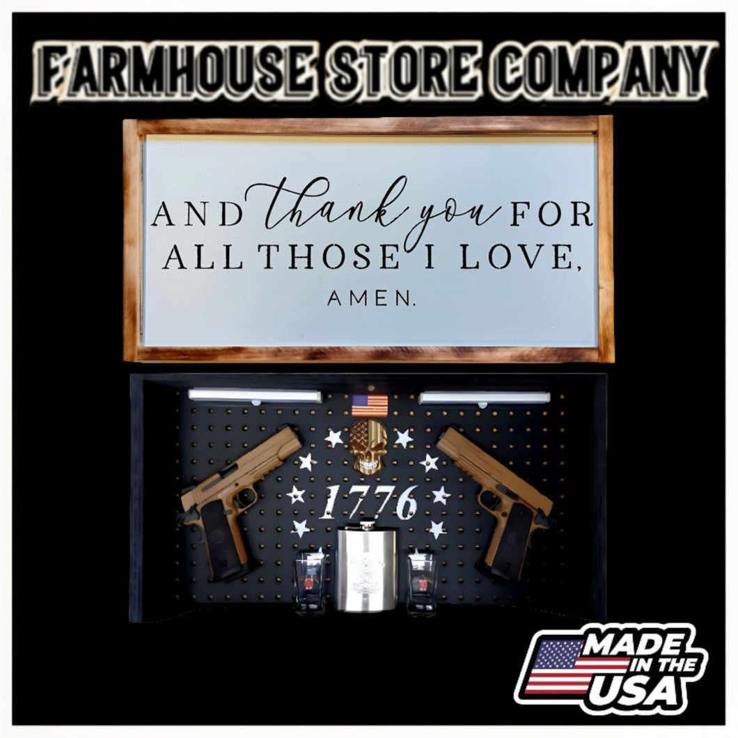 Thank You Concealment Wall Art