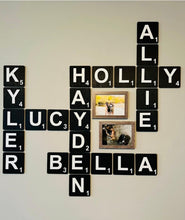 Load image into Gallery viewer, Scrabble Letter Accent Wall Crossword Decor Bundles
