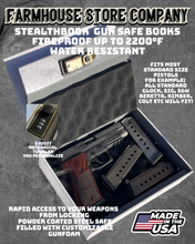 Load image into Gallery viewer, Gun Safe Book Route 66 Design Tactical StealthBook
