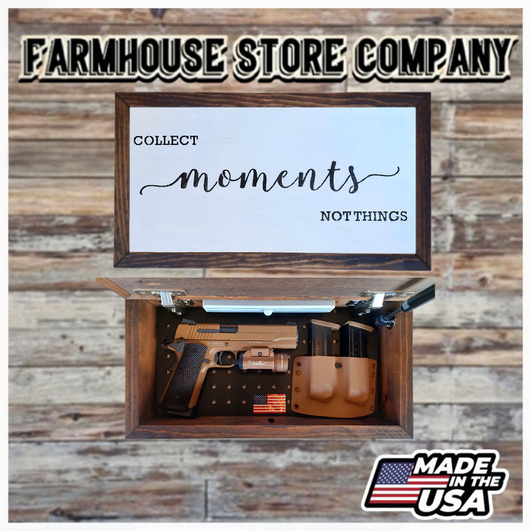 Collect Moments Deluxe Handgun Concealment Wall Art