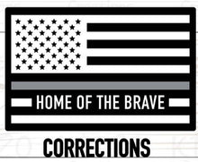 Load image into Gallery viewer, Large Charred Deluxe Pick Your Design Thin Line Concealment Flags Wall Art 2.0
