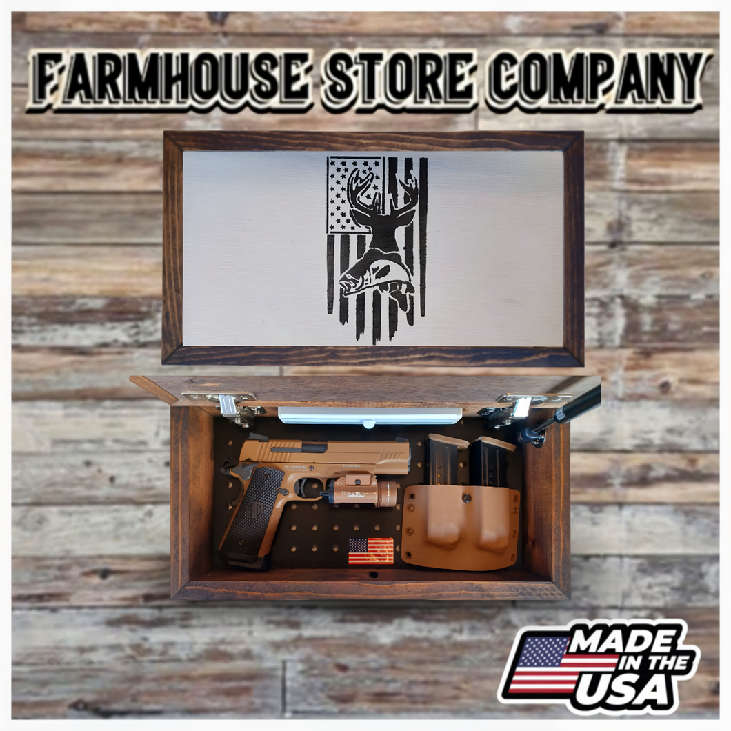 Outdoor America Deluxe Handgun Concealment Wall Art