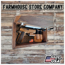 Load image into Gallery viewer, Live Like Someone Left The Gate Open Deluxe Handgun Concealment Wall Art
