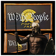 Load image into Gallery viewer, Large We The People Spartan Concealment Wall Art
