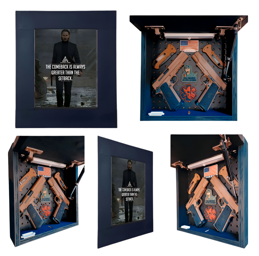 John Wick The Comeback Deluxe Gun Concealment Picture Frame