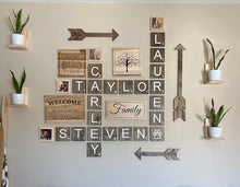 Load image into Gallery viewer, Scrabble Letter Accent Wall Crossword Decor Bundles
