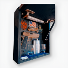 Load image into Gallery viewer, US Coast Guard Deluxe Handgun Concealment Wall Art
