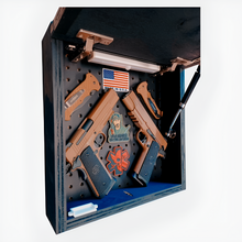 Load image into Gallery viewer, Bass Deluxe Handgun Concealment Wall Art
