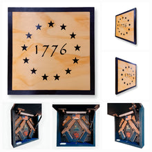 Load image into Gallery viewer, 1776 Deluxe Handgun Concealment Wall Art
