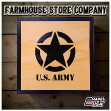 Load image into Gallery viewer, US Army Deluxe Handgun Concealment Wall Art
