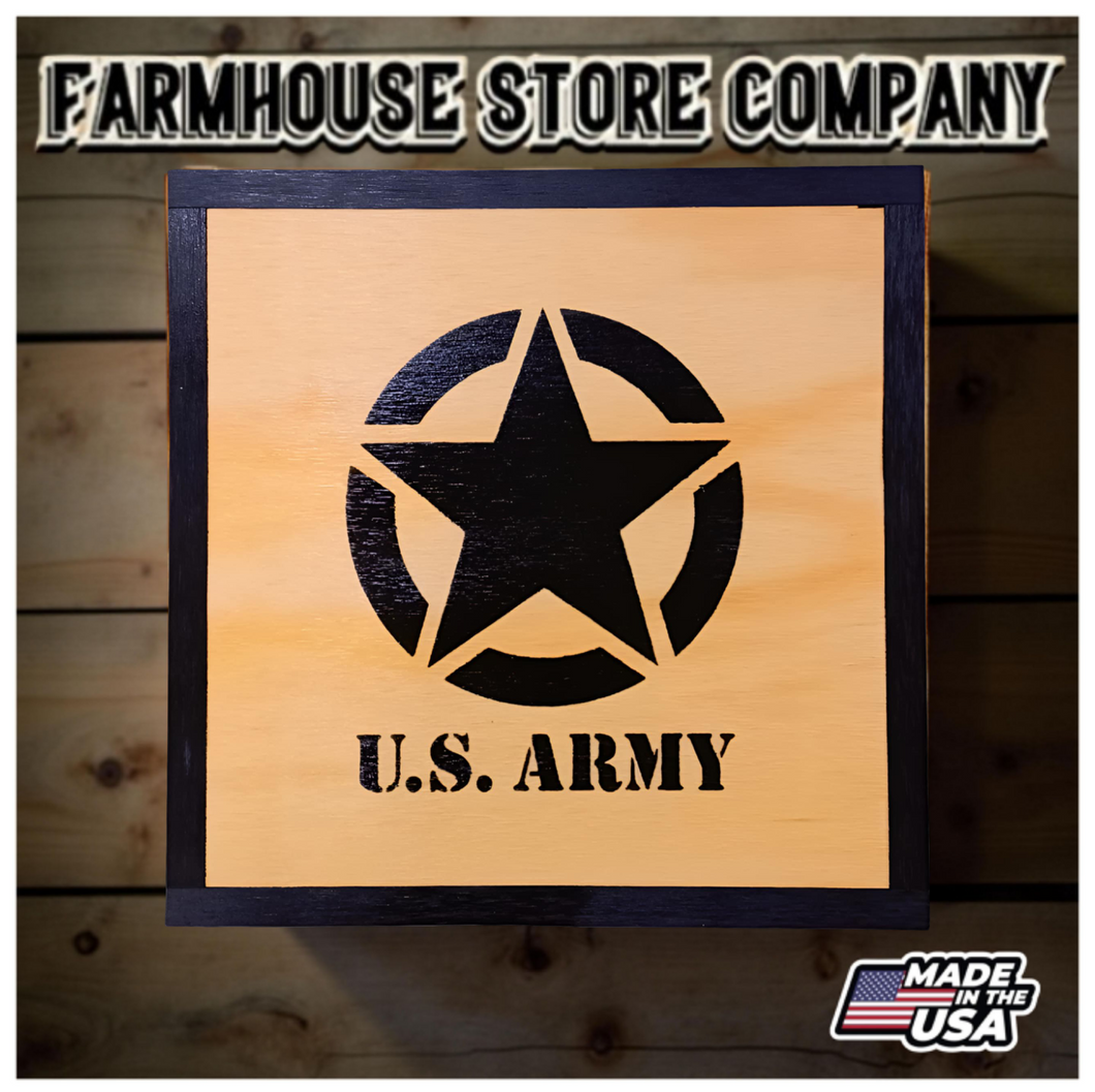 US Army Deluxe Handgun Concealment Wall Art