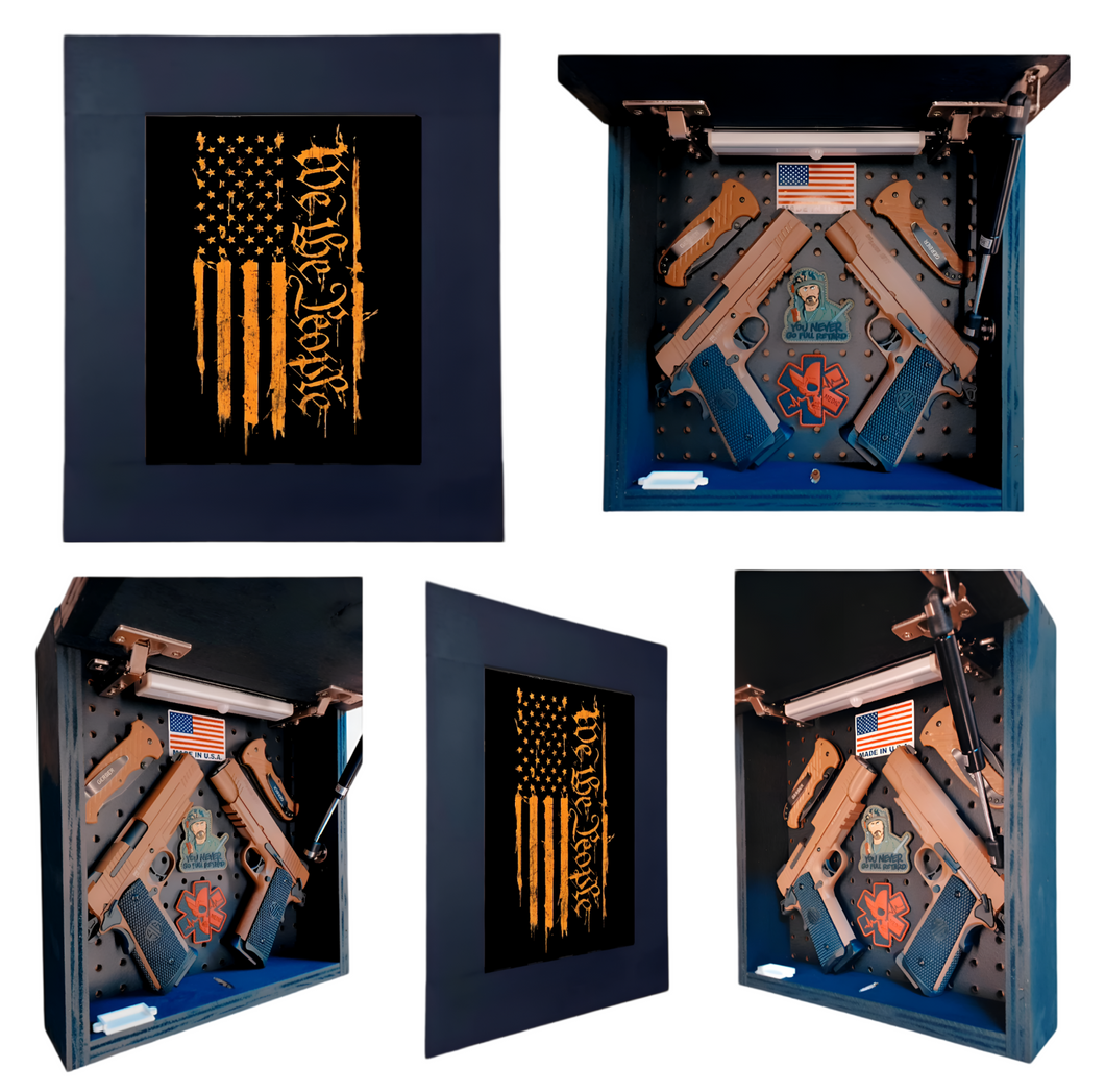 We The People Deluxe Gun Concealment Picture Frame