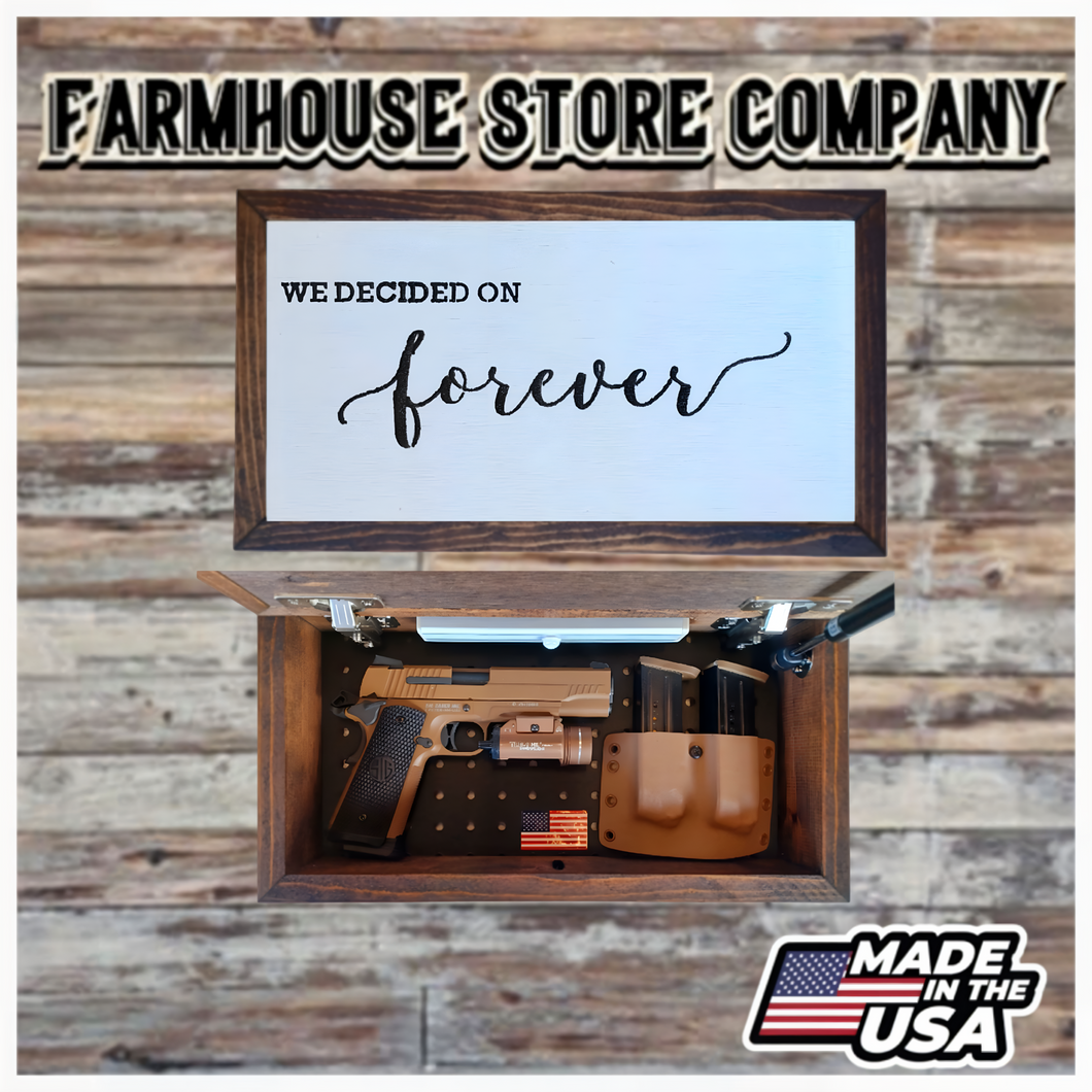Forever Deluxe Handgun Concealment Wall Art
