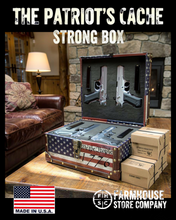 Load image into Gallery viewer, The Patriot's Cache Strong Box Old Glory &amp; US Army Design
