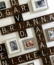 Load image into Gallery viewer, Scrabble Letter Accent Wall Crossword Decor Bundles
