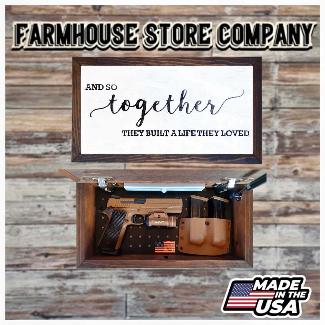 Together Deluxe Handgun Concealment Wall Art