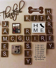 Load image into Gallery viewer, Scrabble Letter Accent Wall Crossword Decor Bundles
