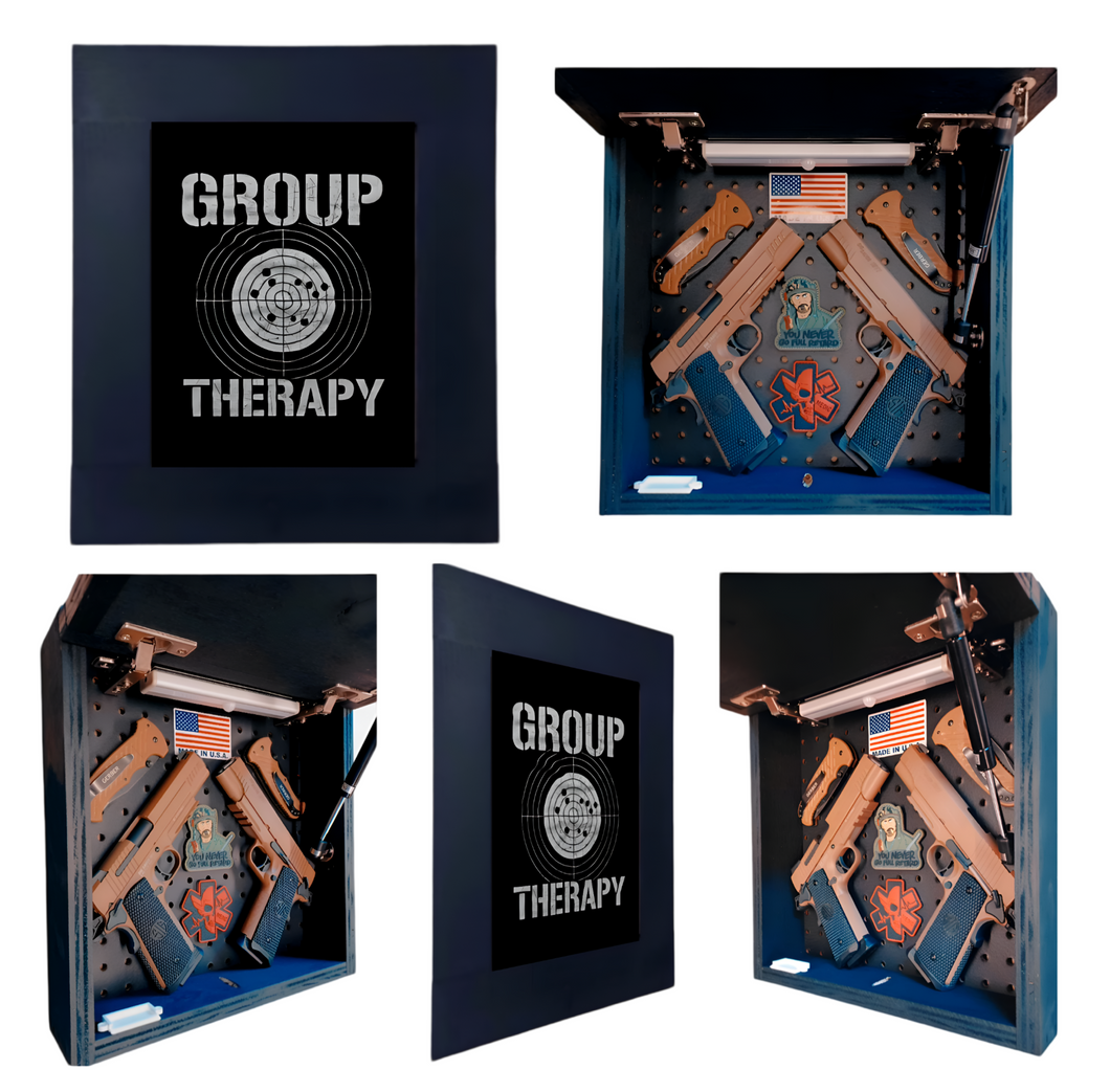 Group Therapy Deluxe Gun Concealment Picture Frame