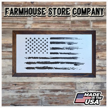 Load image into Gallery viewer, American Flag Deluxe Handgun Concealment Wall Art
