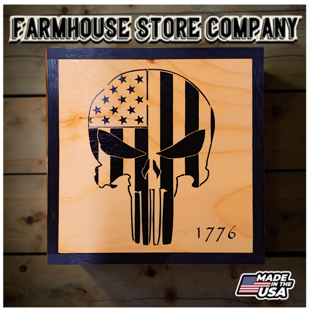 American Punisher Deluxe Handgun Concealment Wall Art