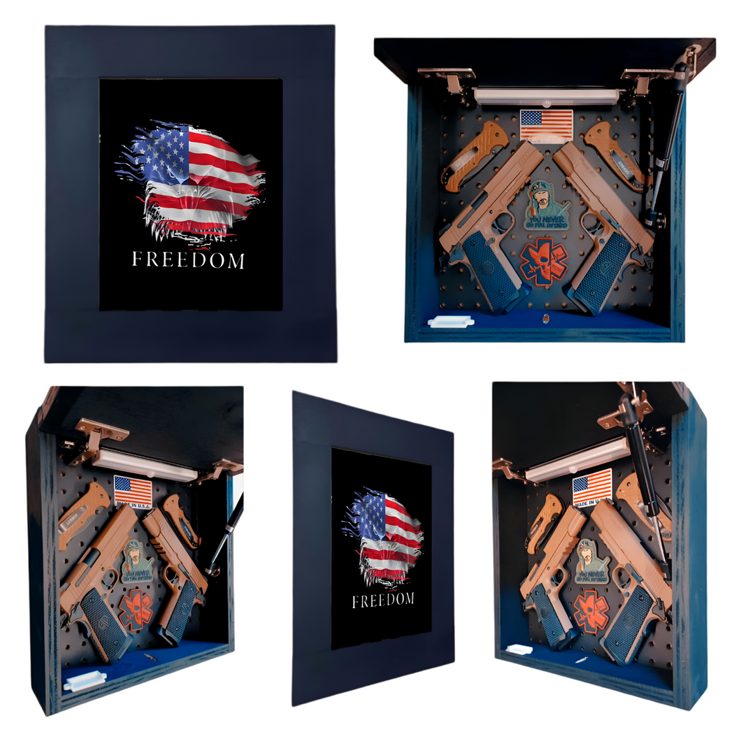 Freedom Deluxe Gun Concealment Picture Frame