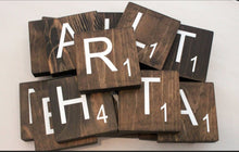 Load image into Gallery viewer, Scrabble Letter Accent Wall Crossword Decor Bundles
