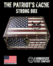 Load image into Gallery viewer, The Patriot's Cache Strong Box Old Glory &amp; US Air Force Design
