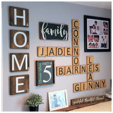 Load image into Gallery viewer, Scrabble Letter Accent Wall Crossword Decor Bundles
