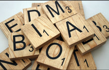 Load image into Gallery viewer, Scrabble Letter Accent Wall Crossword Decor Bundles

