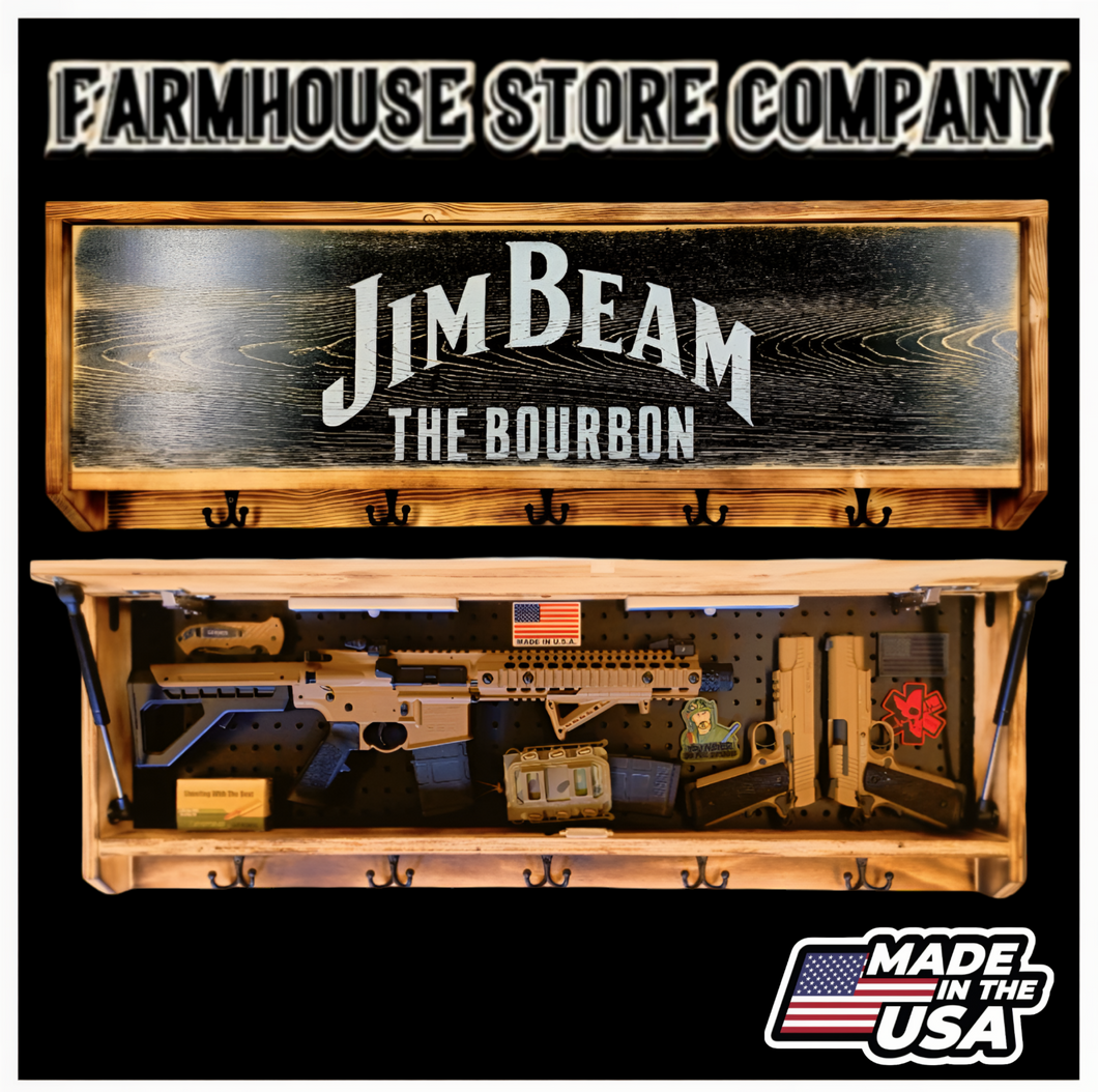 Bourbon Concealment Coat Rack 2.0