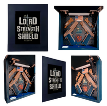 Load image into Gallery viewer, The Lord Is My Strength &amp; Shield Deluxe Gun Concealment Picture Frame
