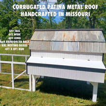 Load image into Gallery viewer, Free Range Premium Handcrafted Dutch Style Gambrel Barndominium/Bunkhouse Chicken Coop &amp; Enclosed Run Options

